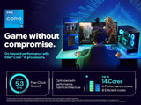 Intel Core i5-14600K Processor (14th Gen) 14-Core up to 5.3GHz LGA1700 125W Desktop CPU BX8071514600K