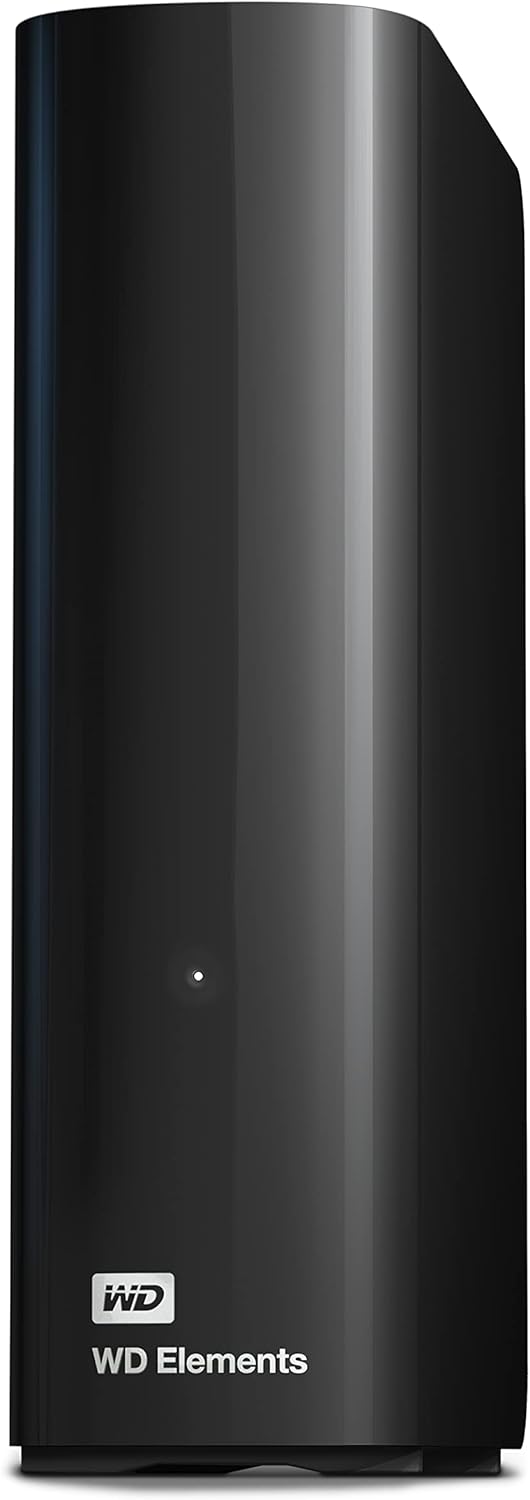 WD WDBWLG0220HBK-NESN 22TB WD Elements Desktop External Hard Drive,USB 3.0 external hard drive for plug-and-play storage