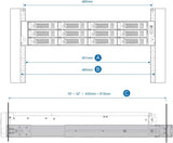 QNAP RAIL-B02 Rail kit for Rackmount NAS Models