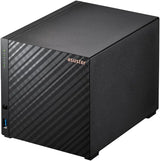 Asustor AS1204T Drivestor 4 Gen 2 ,4 Bay NAS, Quad-Core 1.7GHz CPU, 2.5GbE Port, 1GB DDR4, Three USB 3.0 (Diskless)