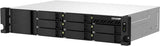 QNAP 2U 8-Bay short-depth rackmount NAS/iSCSI IP-SAN. AMD Ryzen V1500B 4C/8T, 4GB RAM, 250W PSU TS-873AEU-4G-US