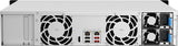 QNAP 2U 8-bay short depth rackmount NAS, Intel Celeron N5095 4C/4T, 8GB RAM On-Board, Redundant PSU TS-864EU-RP-8G-US