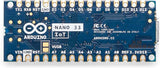 Arduino ABX00027 Nano 33 IoT without Headers WiFi & Bluetooth,14 Digital I/O Pins, 6 Analog Inputs development board
