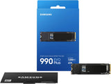 Samsung MZ-V9S4T0B/AM 990 EVO Plus SSD 4TB, PCIe Gen 4x4 | Gen 5x2 M.2, Speeds Up-to 7,250 MB/s