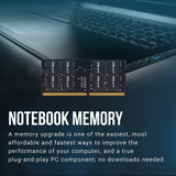 PNY MN32GK2D43200-TB Performance 32GB (2x16GB) DDR4 DRAM 3200MHz CL22  1.2V Notebook/Laptop (SODIMM) Memory Kit