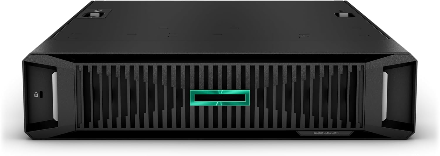 HPE P79788-005 ProLiant DL145 Gen11 8024P 2.4GHz 8-Core 1P 1x32GB-R 2SFF NS204i-u BCM5719 1GbE 2x700W PS Rack Server