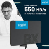 Crucial BX500 500GB SATA 3D NAND SATA 2.5-Inch Internal SSD CT500BX500SSD1