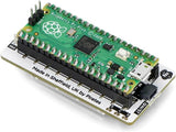 Pimoroni PIM635 Enviro+ Pack add-on for Raspberry Pi Pico and Pico W. It has a built-in colour 1.54" LCD screen