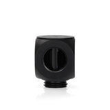 Thermal Grizzly TG-DM-FIT-0003 DeltaMate Rotary - 90° Black Water Cooling Fitting – G1/4'' Thread, CNC-Machined Brass Matte-Black