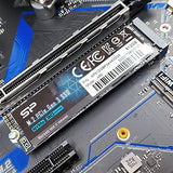 Silicon Power 512GB NVMe M.2 PCIe Gen3x4 2280 SSD read speeds up to 2,200MB/s SP512GBP34A60M28