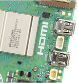 Raspberry Pi 5 8GB Single Board Kit w/ NVMe Base M.2 HAT PCIe Extension and Active Cooler