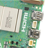 Raspberry Pi 5 4GB RAM Broadcom BCM2712 Arm Cortex-A76 2.4GHz Quad-core 64-bit Single Board Computer (Raspberry Pi 5 4GB)