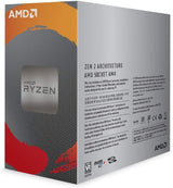 AMD Ryzen 5 3600 6-Core, 12-Thread Unlocked Desktop Processor with Wraith Stealth Cooler 100-100000031SBX