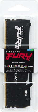 Kingston KF552C40BBA-8 FURY Beast RGB 8GB 5200MT/s DDR5 CL40 DIMM Desktop Memory Single Module ,Intel XMP 3.0