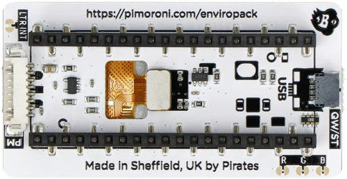 Pimoroni PIM635 Enviro+ Pack add-on for Raspberry Pi Pico and Pico