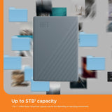 WD WDBWML0020BGY-WESN 2TB My Passport USB 3.2 Gen 1 Portable Hard Drive