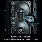 Arctic ACFAN00280A P12 Max - High-Performance 120 mm Case Fan, PWM Controlled 200-3300 RPM, Dual Ball Bearings