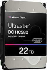 WD WUH722422ALE6L4 Ultrastar DC HC580 22TB SATA 6Gb/s 512e RPM 7.2K 3.5 Hard Drive Original