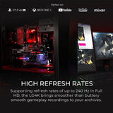 AVerMedia Live Gamer 4K - 4Kp60 HDR Capture Card, Ultra-Low Latency for Broadcasting and Recording (GC573)