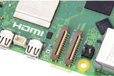 Raspberry Pi 5 4GB Single Board Kit w/ NVMe Base M.2 HAT PCIe Extension and Active Cooler