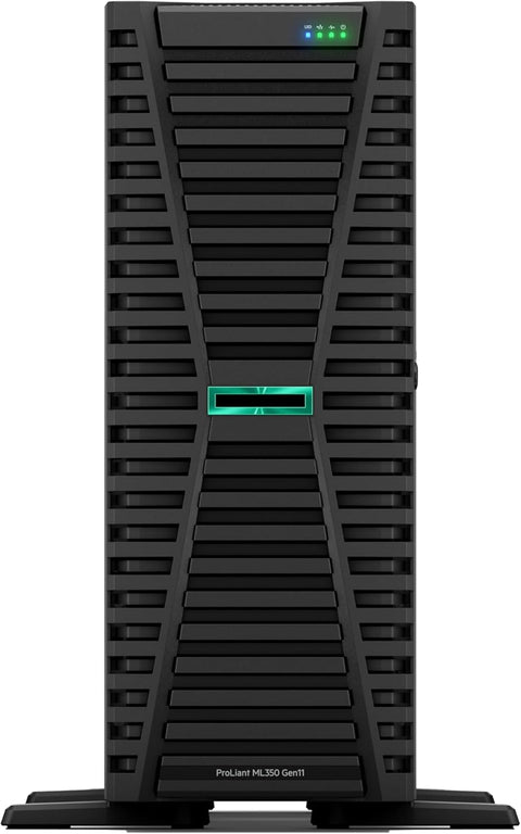 HPE P69310-005 ProLiant ML350 Gen11 4410Y12-Core 1P 2x32GB-R 8SFF BCM5719 1GbE 2x480GB SATA SSD 2x800W PS Tower Server