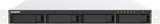 QNAP TS-453DU-4G 4-bay NAS/iSCSI IP-SAN, Intel Celeron J4125, 4GB RAM, HDMI1.4b,PCIe Expansion Slot, Single PSU or Redundant PSU