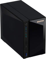 Asustor AS3302T DRIVESTOR 2 Pro, 2-Bays 36TB (2x22TB) NAS, 2.5GbE Port, 2GB DDR4, Network Attached Storage
