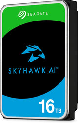 Seagate ST16000VE004 Skyhawk AI 16TB Video Internal Hard Drive HDD – 3.5 Inch SATA 6Gb/s 512MB Cache