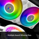 Arctic Liquid Freezer III 240 A-RGB Multi-Compatible All-in-one CPU AIO Water Cooler (White) ACFRE00150A