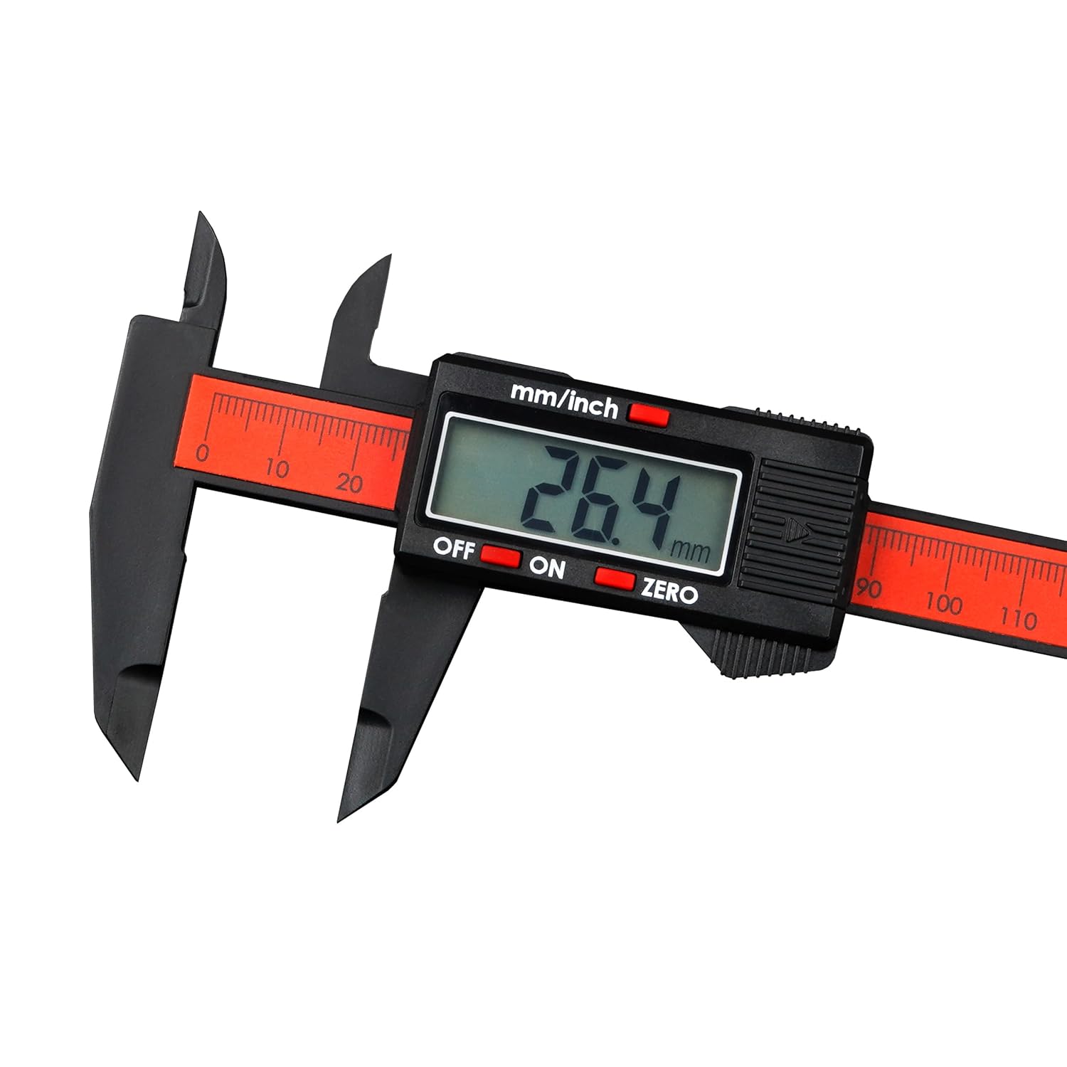 Thermal Grizzly TG-CAL-150  Digital 150 mm / 6 in ABS Plastic Caliper Internal/External/Depth/Step Measurements