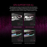 MSI PCIE 5 & ATX 3.0 Gaming Power Supply Full Modular 80 Plus Gold Certified 1000W Compact Size ATX PSU MPGA1000GPCIE5