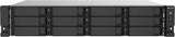QNAP TS-1273AU-RP 12-Bay NAS/iSCSI IP-SAN,AMD Ryzen V1500B Quad-core 2.2GHz,16GB RAM,Redundant PSU TS-1273AU-RP-8G-US