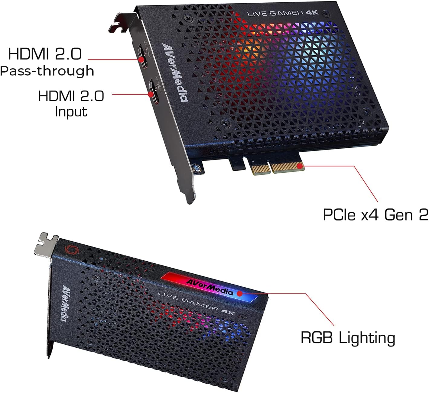 AVerMedia Live Gamer 4K - 4Kp60 HDR Capture Card, Ultra-Low