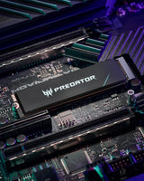 Acer Predator GM7000 2TB NVMe Gen4 Gaming SSD, M.2 2280, Compatible with PS5, PCIe 4.0  Up to 7400MB/s (BL.9BWWR.106)