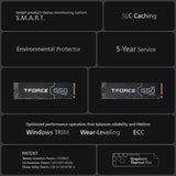 TEAMGROUP TM8FFE001T0C129 T-Force G50 1TB NVMe PCIe Gen4x4 M.2 2280 Gaming SSD