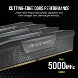 Corsair Vengeance DDR5 RAM 64GB (2x32GB) 6000MHz CL30 Intel XMP iCUE Compatible Computer Memory - Black
