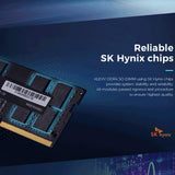 KLEVV KD48GS880-32N220A DDR4 8GB (1x8GB) 3200MHz CL22 1.2V SODIMM Laptop Ram Memory SK Hynix Chip