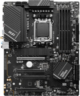 MSI PRO B650-P WIFI ProSeries Motherboard,AMD AM5, ATX, DDR5,PCIe 4.0, M.2, SATA 6Gb/s, USB 3.2 Gen 2, HDMI/DP, Wi-Fi 6E
