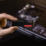 WD WDS500G4X0E BLACK SN7100 500GB NVMe SSD - Gen4 PCIe, M.2 2280, Up to 6,800 MB/s Read Speed, Next Gen TLC 3D NAND