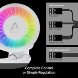 Arctic Liquid Freezer III 280 A-RGB Multi-Compatible All-in-one CPU AIO Water Cooler (White) ACFRE00151A