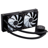 Cooler Master MasterLiquid 240L Core 240mm AIO Liquid Cooler ARGB Sync Gen S Coldplate Pump 120mm PWM MLW-D24M-A18PZ-R1