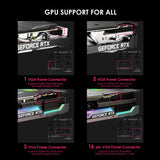 MSI PCIE 5 & ATX 3.0 Gaming Power Supply Full Modular 80 Plus Gold Certified 1000W Compact Size ATX PSU MPGA1000GPCIE5