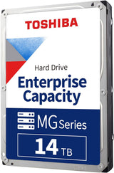 TOSHIBA MG09 Series 14TB 3.5" 7200RPM SATA 6Gb/s 512MB 512E HDD MG09ACA14TE