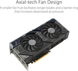 ASUS GeForce RTX 4070 Super OC Edition Graphics Card, PCIe 4.0, 12GB GDDR6X, DLSS 3, HDMI 2.1, DP 1.4a DUAL-RTX4070S-O12G