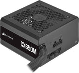 Corsair CP-9020221-NA CX-M Series, CX650M, Modular Power Supply, 80 Plus Bronze
