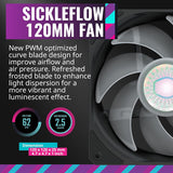 Cooler Master MasterLiquid ML240L RGB V2, Close-Loop AIO CPU Liquid Cooler, Gen3 Dual Chamber Pump, SickleFlow 120 PWM ARGB, AMD Ryzen AM5/AM4, Intel LGA1700/1200 MLW-D24M-A18PC-R2