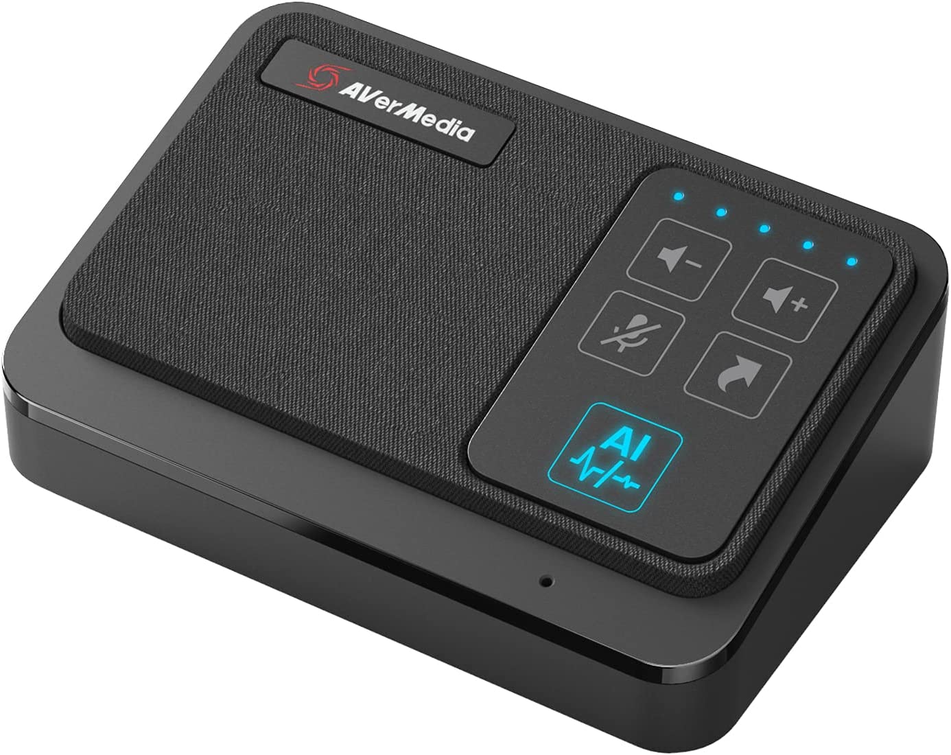 AVerMedia AS311 AI Speakerphone - AI-Powered Noise Suppression, USB Plug and Play, Conference Microphone and Speaker