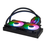Cooler Master MasterLiquid 240 Atmos ARGB Close-Loop 120mm 4-Pin PWM 2500RPM AIO Liquid Cooler - Black (MLX-D24M-A25PZ-R1)