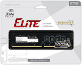 TEAMGROUP TED432G3200C2201 Elite DDR4 32GB Single (1 x 32GB) 3200MHz, CL22 Non-ECC 1.2V UDIMM Computer Desktop Memory