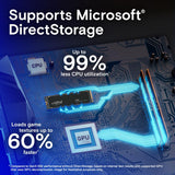 Crucial T700 GEN5 SSD M.2 2280 4TB PCIe 5.0 NVMe NAND TLC, Up to 12,400 MB/s, Internal Solid State Drive CT4000T700SSD3